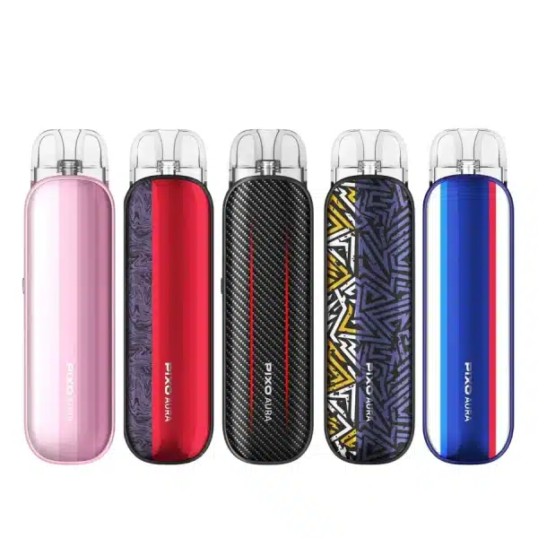 Aspire Pixo Aura Pod Kit Group Image